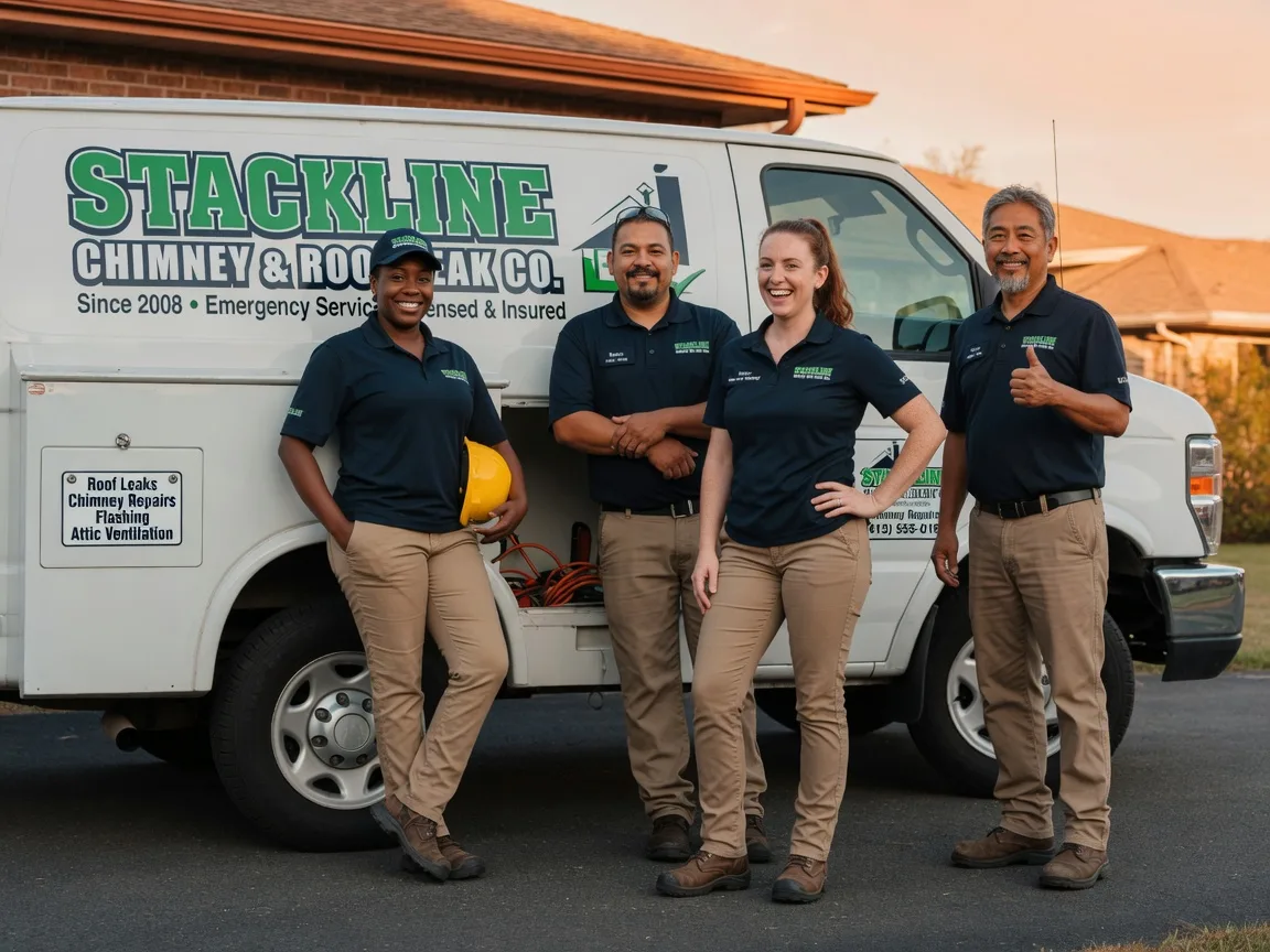 Chimney flashing repair company in Rogers, KY